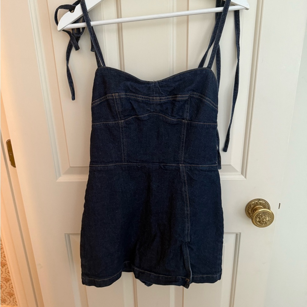 Amanda Uprichard Navy Mini Dress